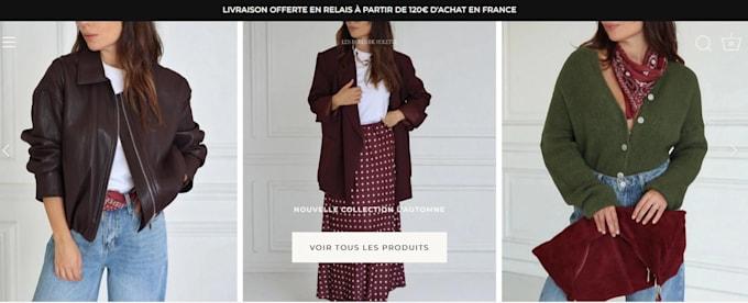 I will créer Shopify site page web boutique design dropshipping SEO Noël Vendredi Noir