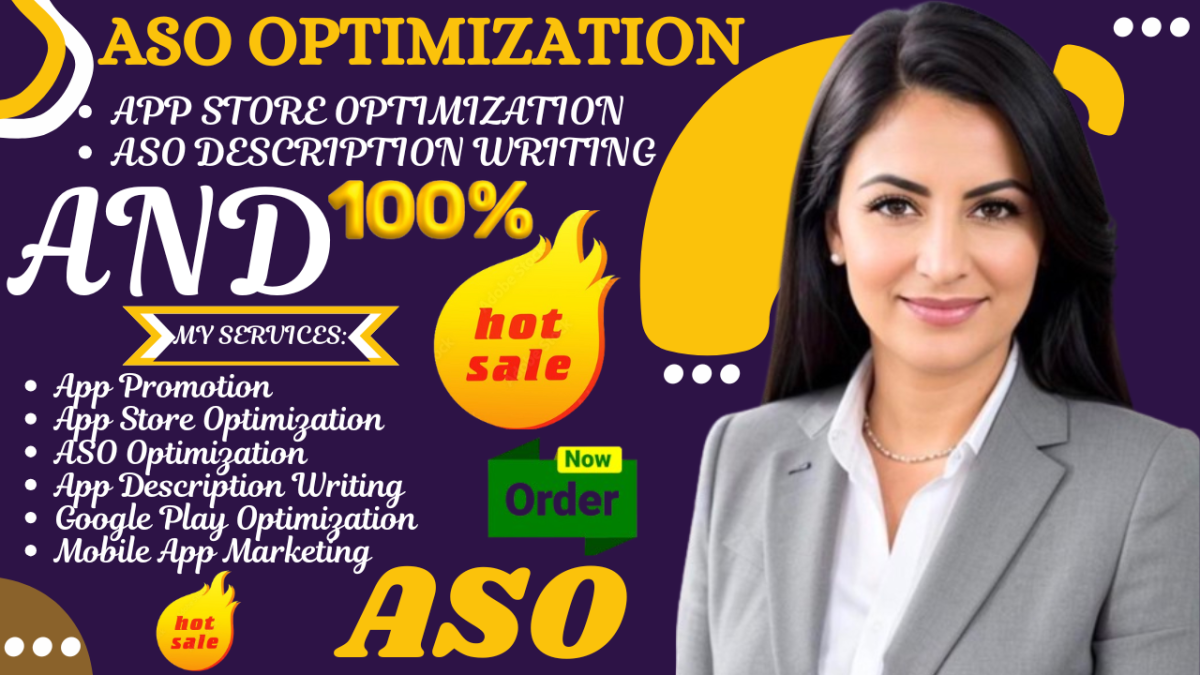 I will do professional ASO optimization and write an engaging app description