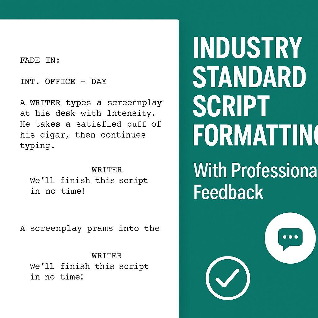 I Will Edit, Polish, and Rewrite Your Script or Screenplay to Hollywood Industry Standard