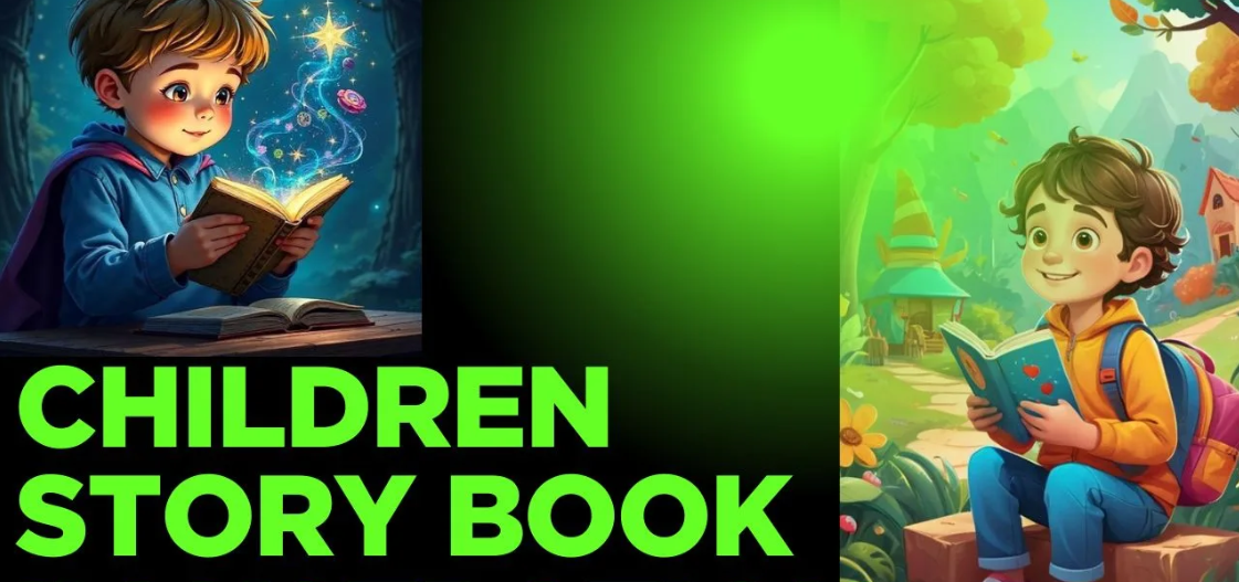 I will children story book illustrations, children story book illustration illustrate