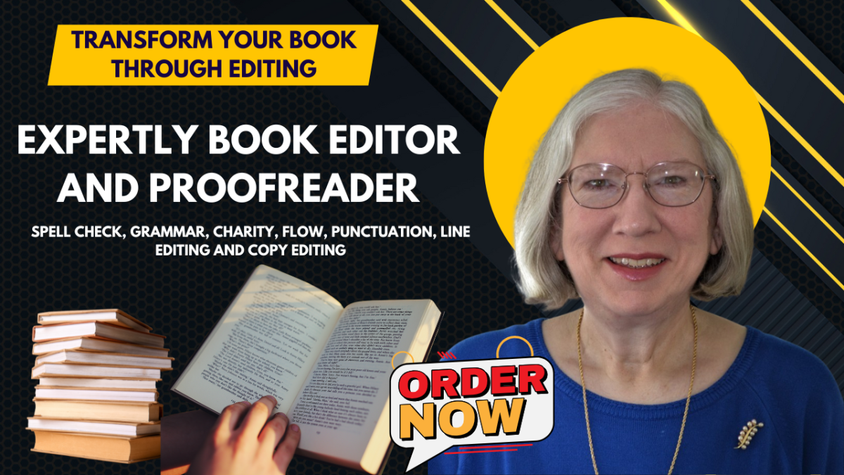 I will expertly line edit and proofread your novel, poetry book, or manuscript