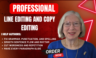 I Will Professionally Line Edit and Copy Edit Your Christian Ebook or Manuscript