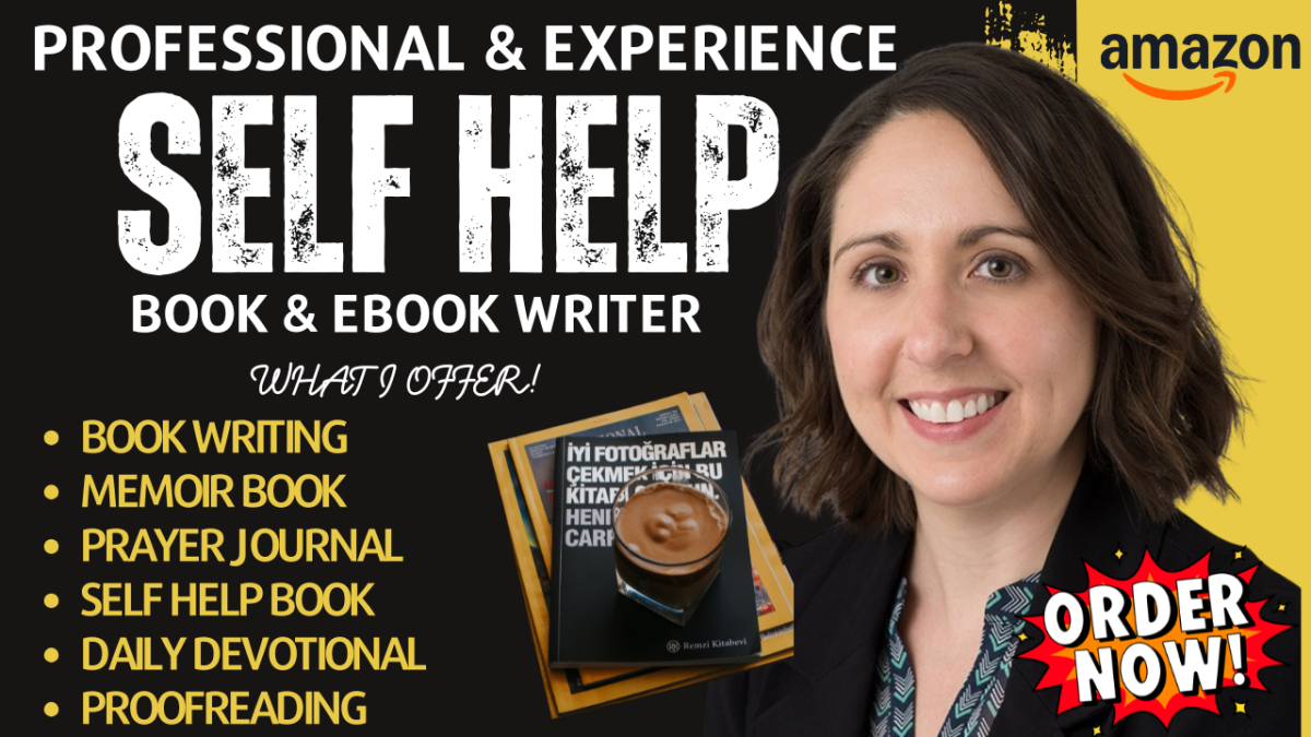 I Will Write and Edit Self Help Ebook, Life Coaching, Personal Development, Biography
