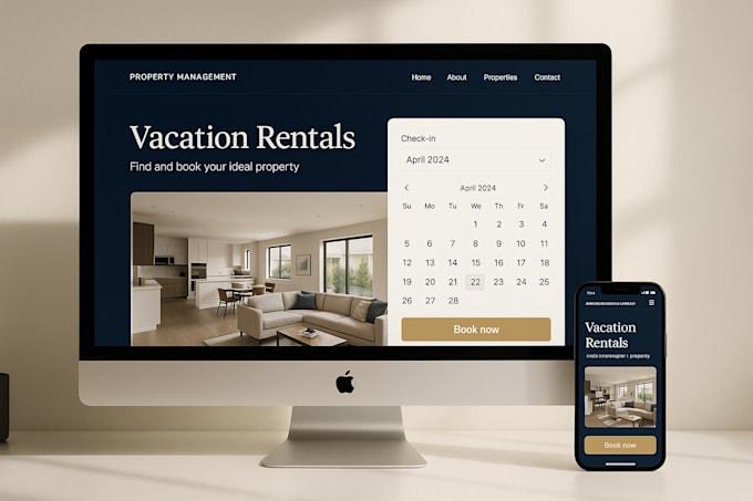 I Will Build Property Management and Vacation Rental Website with Booking on WordPress