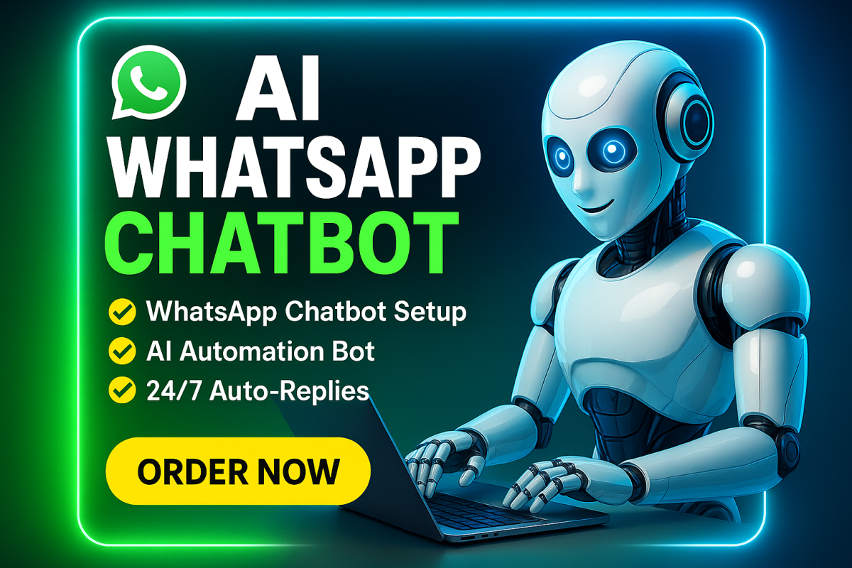I will build WhatsApp Chatbot AI Automation Bot ManyChat AI Website WhatsApp API