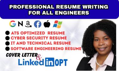 I will write software engineering resume, data IT resume as a faang recruiter