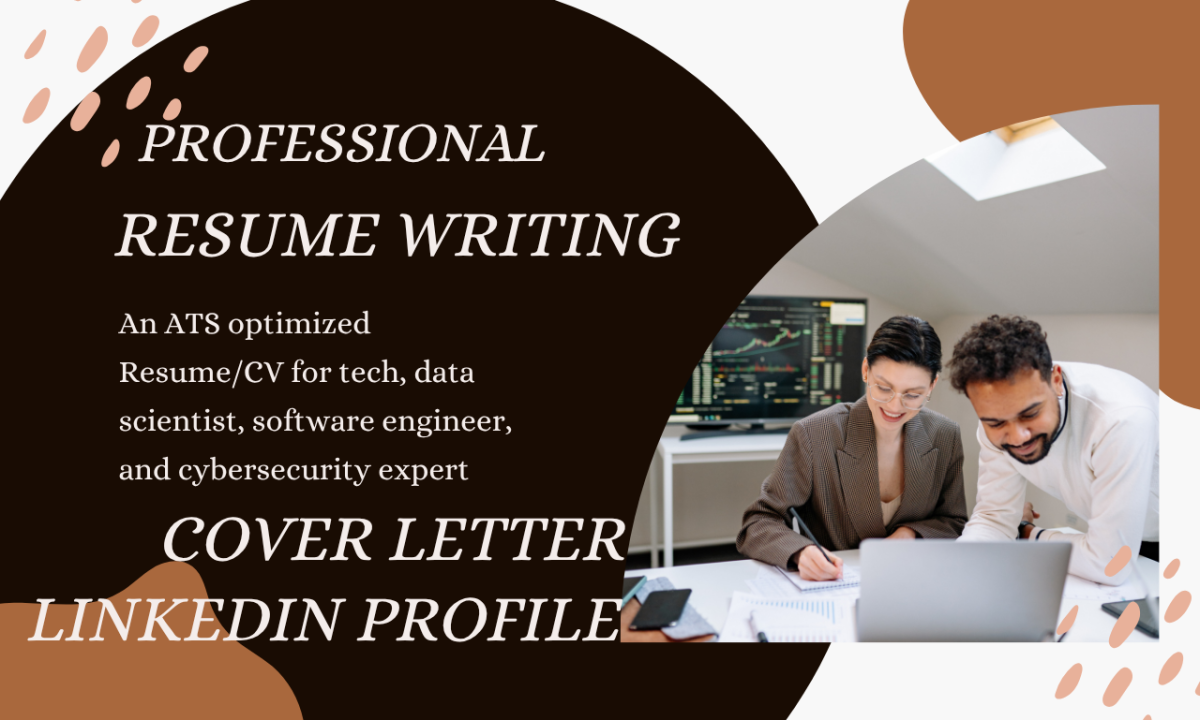 I will write a professional resume, CV for IT, data scientist, software engineer, tech