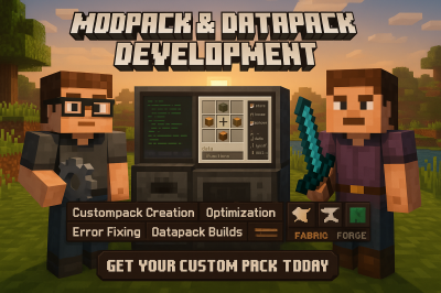 I will create optimize fix custom modpack datapack resource convert forge mod to fabric