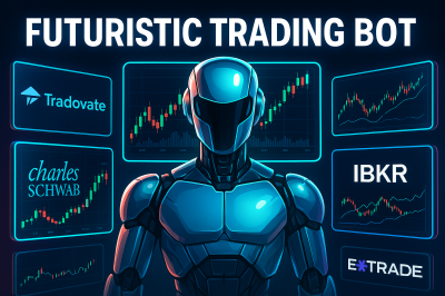 I will automate your trading strategy on Tradovate, Charles Schwab, IBKR, E*TRADE bot