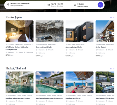 I Will Create Hotel Booking & Short-Term Rentals Airbnb Website for Direct Bookings
