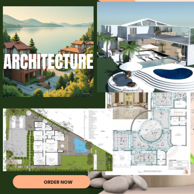 I will do 2D Site Plan, Floor Plan, and 3D Landscape Design in AutoCAD