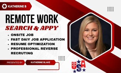 I will search and apply jobs, search and apply, job application, search remote jobs