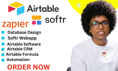 I will be your Airtable, Airtable CRM, Airtable Formula, Zapier, Softr Webapp Expert