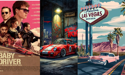 I will diseño de póster personalizado estilo película vintage retro viaje artístico