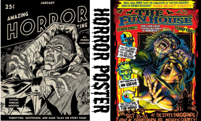 I Will Do 70s 80s Retro Vintage Horror Comic Poster Movie Poster Halloween Dark