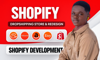Design and Redesign a High Converting Shopify Dropshipping Store