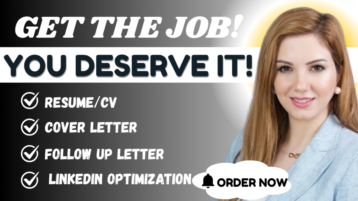 I will craft ATS friendly resume, CV, cover letter and optimize LinkedIn to land job