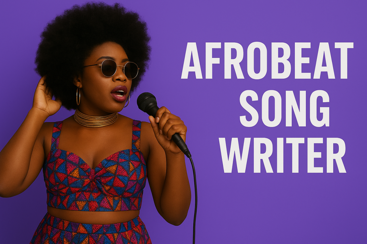 I will create Afro Fusion or Afrobeats music with professional vocals