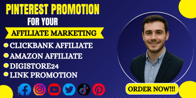 I Will Do High Converting Pinterest Promotion for Your Affiliate Marketing