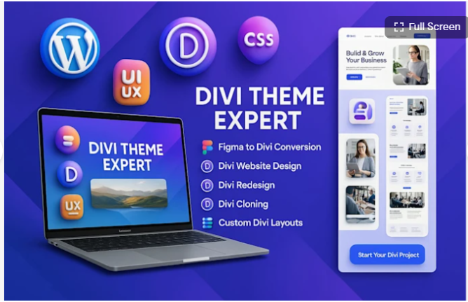 I Will Build, Design, Redesign, and Make Your Responsive Divi Website Using Divi Theme and Divi Builder