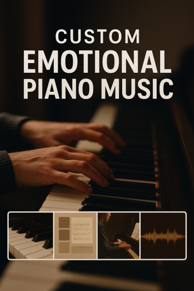 Compose Emotional, Cinematic, and Relaxing Piano Music for Your Project