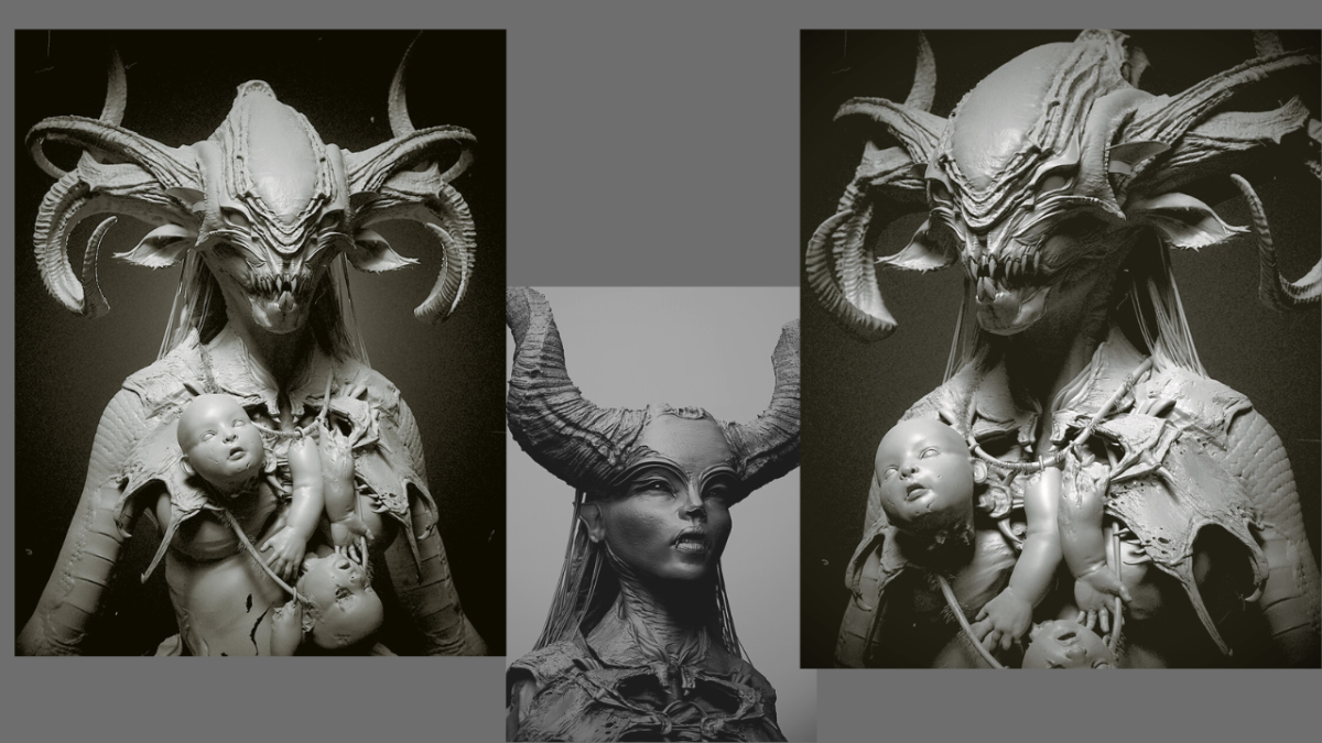 I will sculpt realistic 3D character miniature action figure toy for 3D printing ZBrush