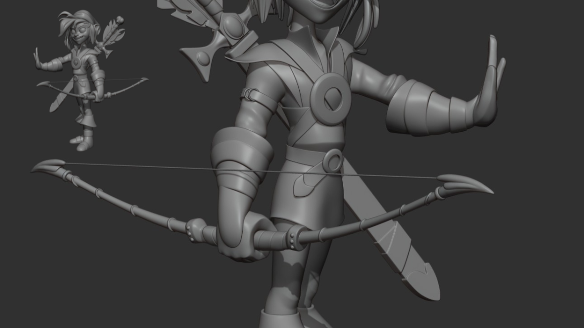 I will sculpt realistic 3D character miniature action figure toy for 3D printing ZBrush