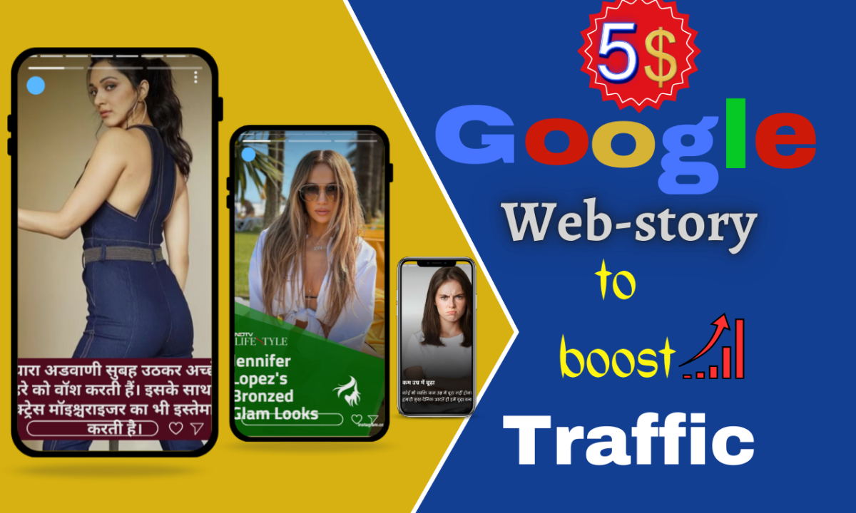 I will make unique and attractive Google Web-Story to boost traffic
