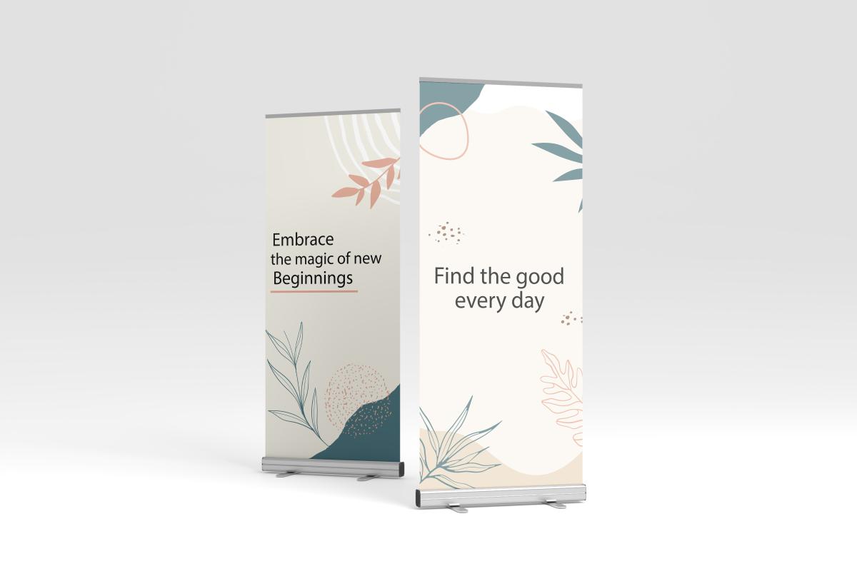 Design Eye Catching Roll Up Banner and Standee Design