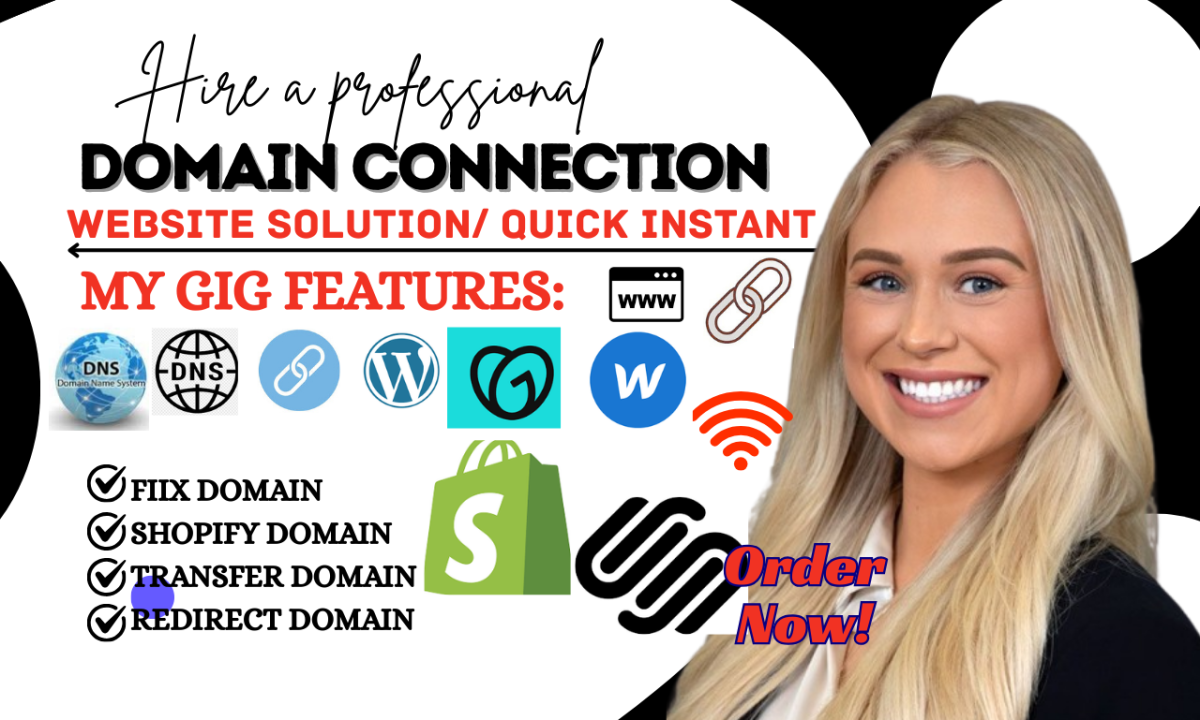 I will setup domain transfer, redirect, register, web hosting, Cloudflare SSL, DNS