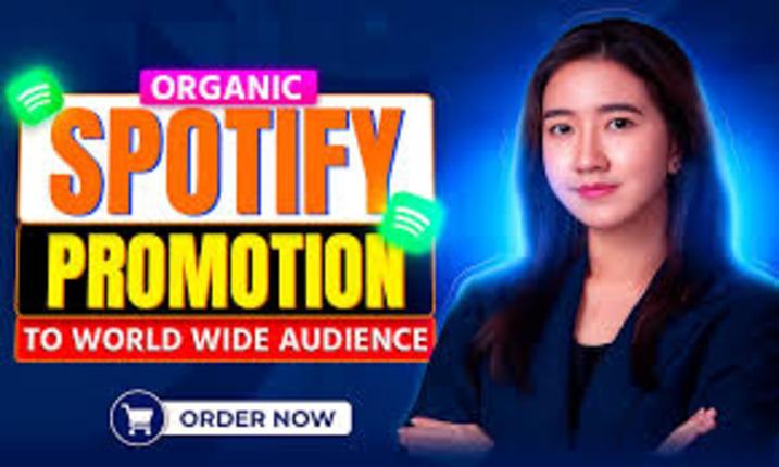 I Will Promote Your Spotify Song with Real Organic Listeners