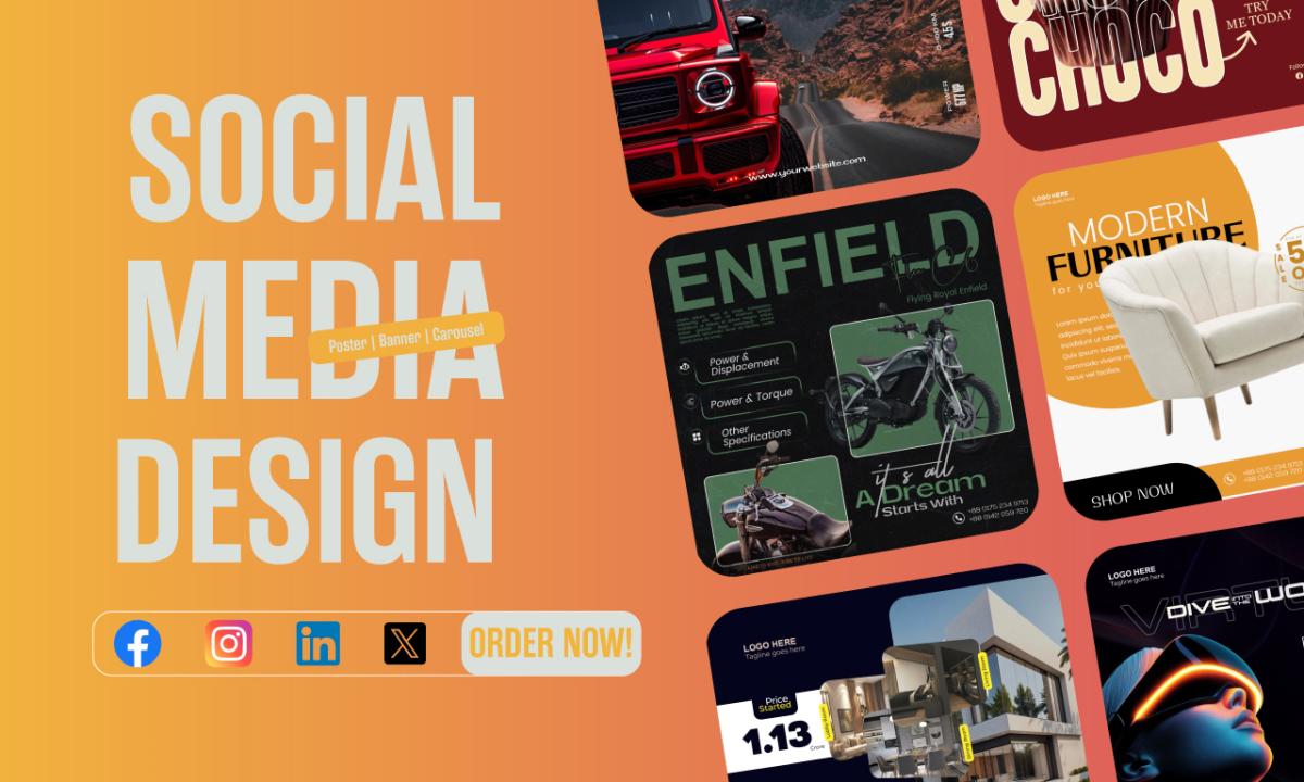 I Will Do Social Media Post, Branded Content, or Post Design