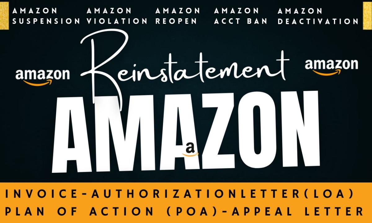 I Will Reinstate Amazon Suspension with Appeal Letter