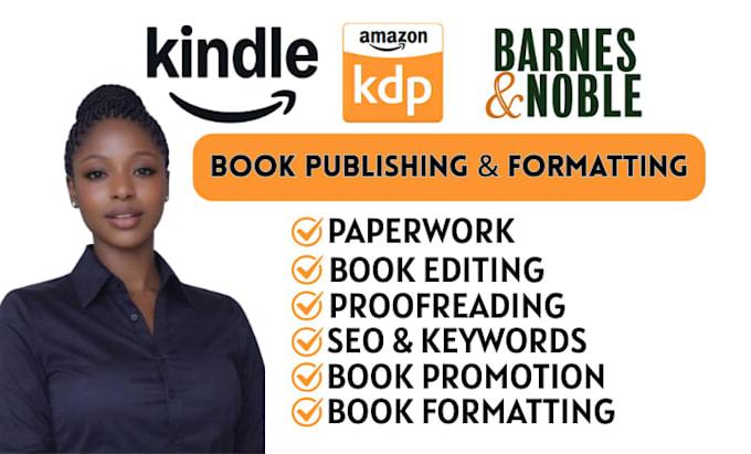 I Will Proofread, Edit, and Format Your Book for Amazon KDP Paperback and Ebook