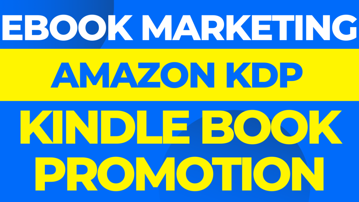 I will boost ebook marketing Amazon Kindle ebook promotion Amazon KDP ads
