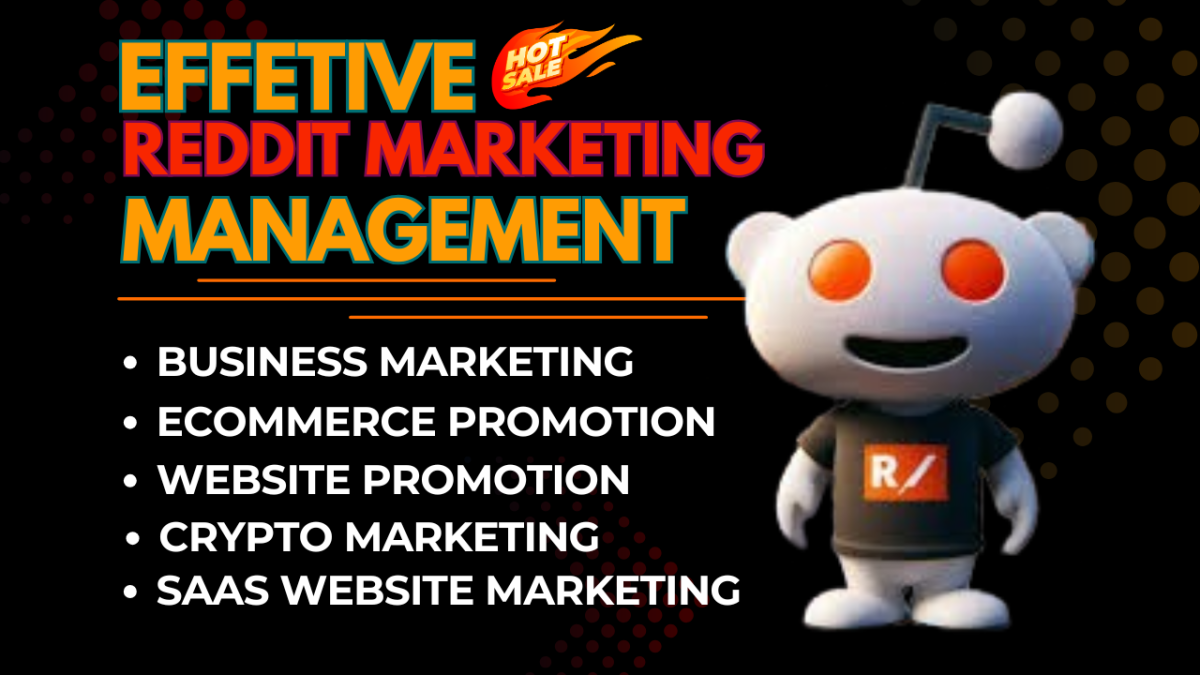 I will do organic Reddit post for SaaS, eCommerce app, crypto token, website promotion
