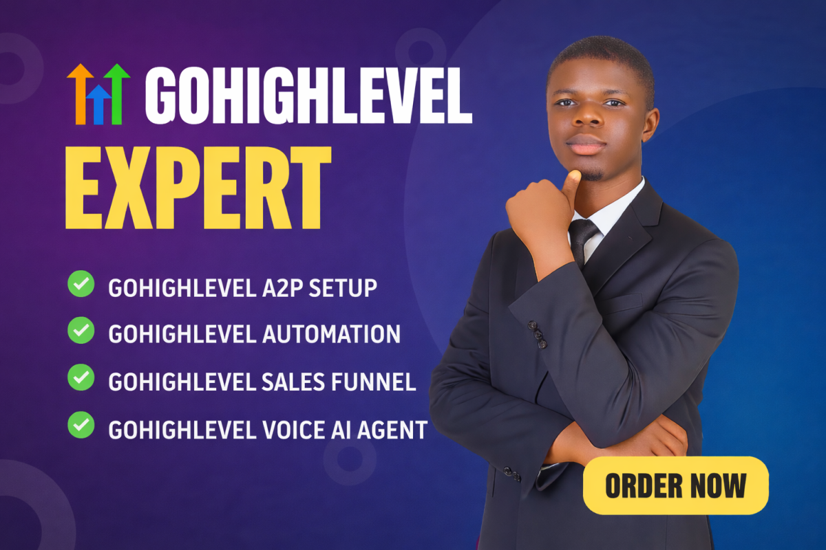 I Will Create a HighLevel Landing Page, Sales Funnel, and Website