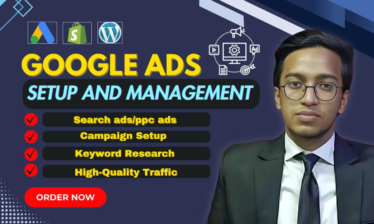 I will setup highly profitable PPC campaigns and Google Ads