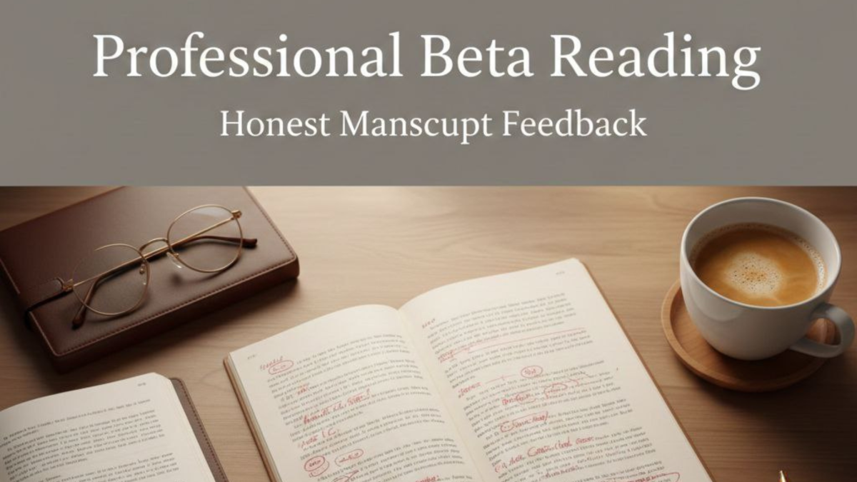 I will provide professional beta reading, honest feedback, and beta reading services