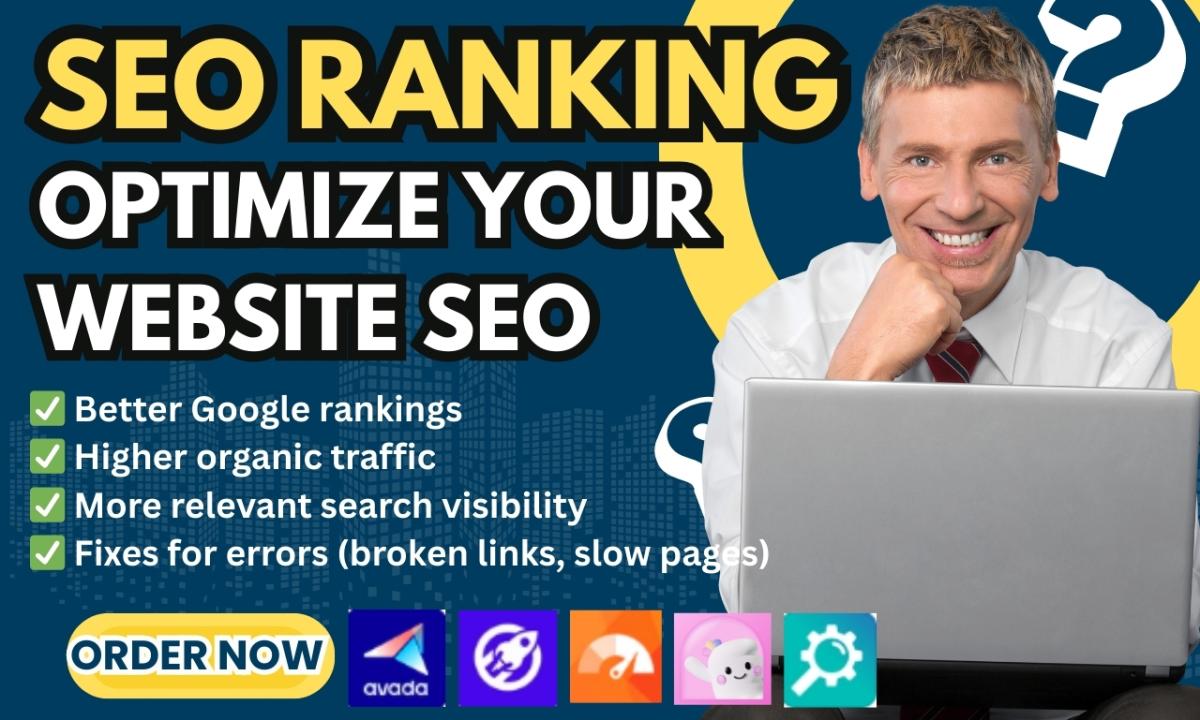 I Will Optimize Your Website SEO on WordPress, Shopify, Wix, and Squarespace Tiny Avada