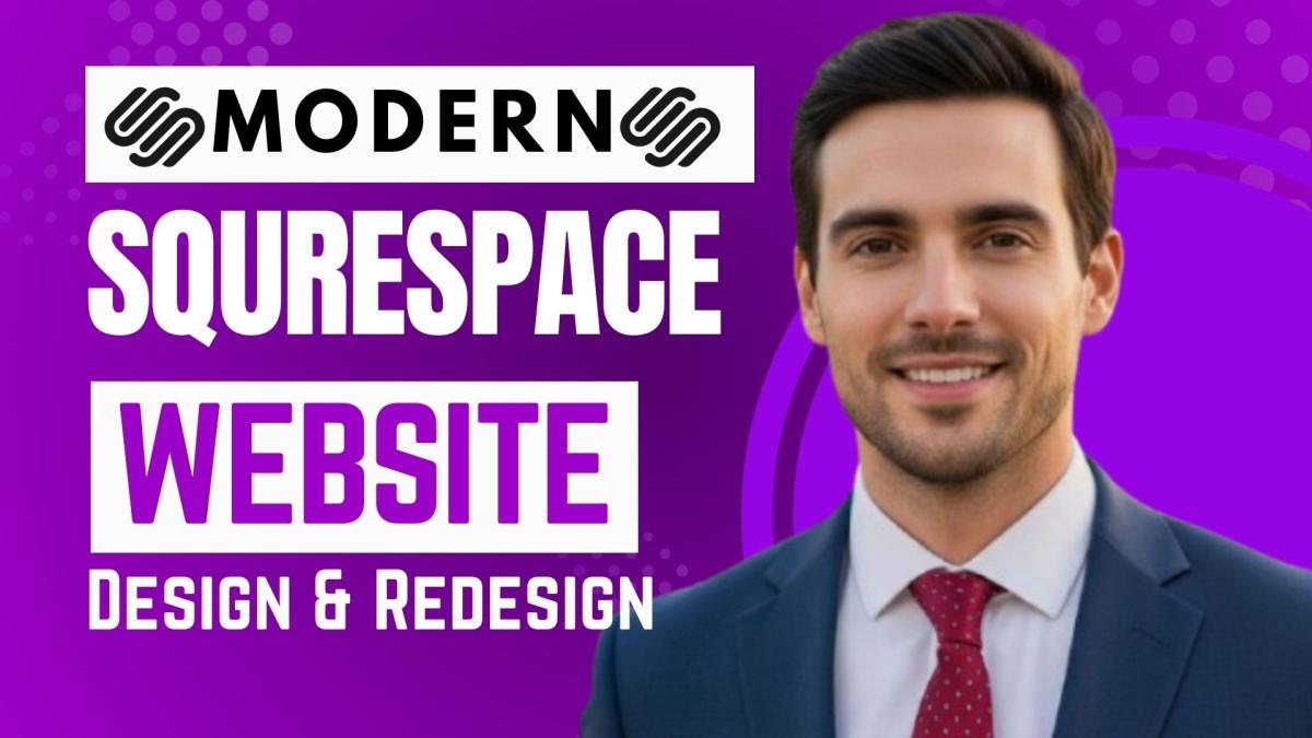 Build Modern Squarespace Website Design & Redesign Squarespace E-commerce Setup