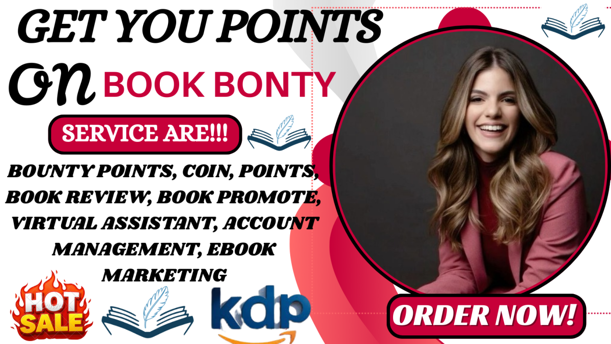 I will get you countless points on Book Bounty