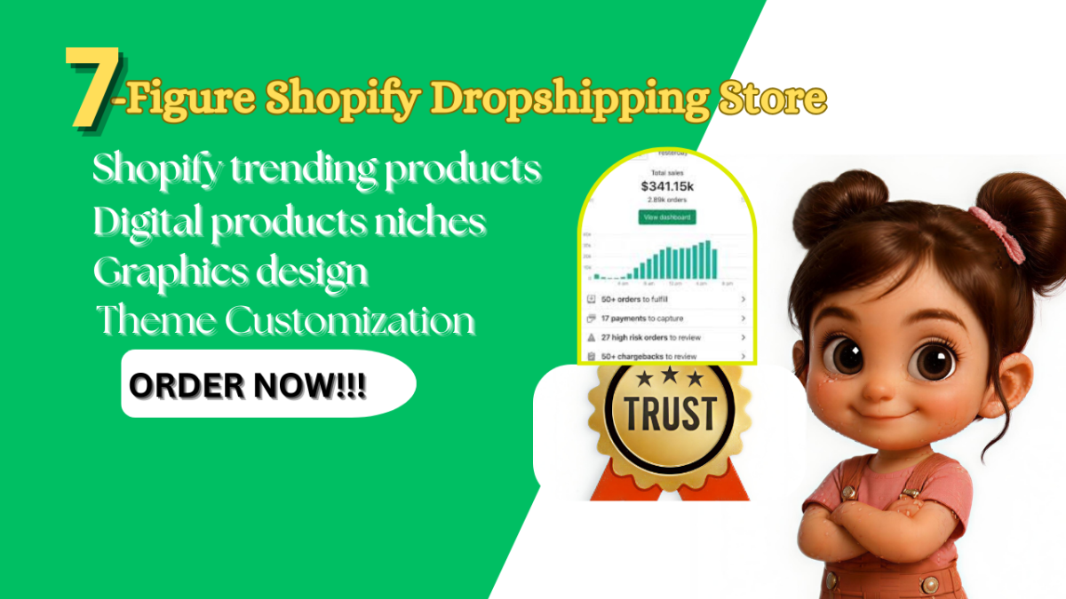 I Will Design a 7-Figure Shopify Dropshipping Store