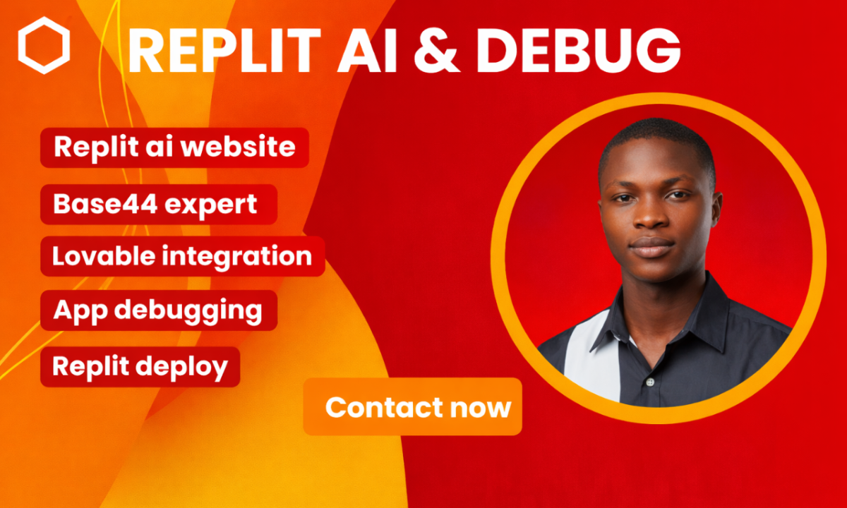 I will fix replit bugs, debug apps and integrate lovable or base44