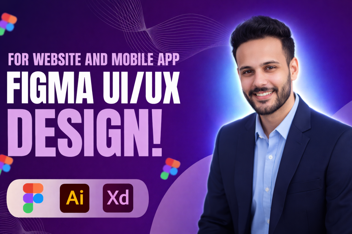 I will do fast Figma app design, website UI UX design, UI UX design