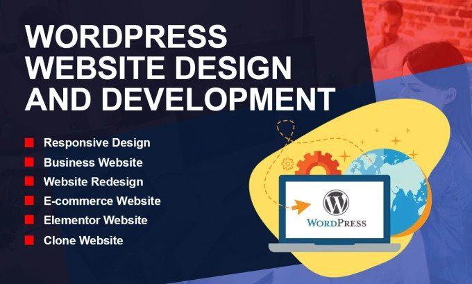 I Will Build or Rebuild a WordPress Website, E-commerce Business Website