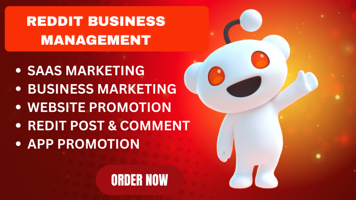 I will organic reddit post for ai website game app saas product link promotion
