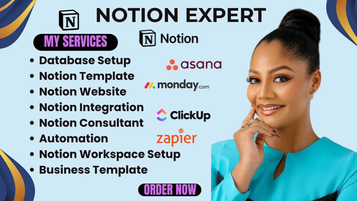 I Will Create Custom Notion Templates, Dashboards, and Workspaces as a Notion Expert