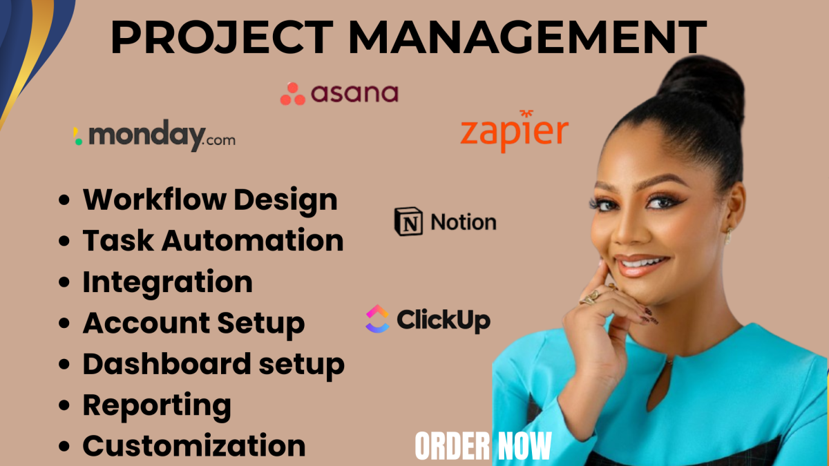 I will set up CRM in Monday.com, ClickUp, Notion, Asana, GoHighLevel, Sales CRM