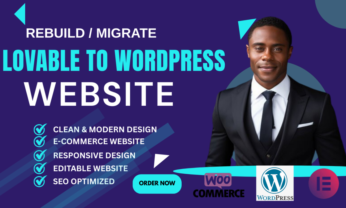 Convert Lovable AI to WordPress Clone Lovable AI Website Copy Lovable AI Website